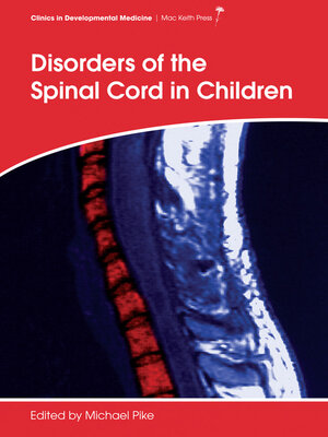 cover image of Disorders of the Spinal Cord in Children
